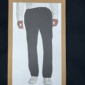 Eddie Bauer Men's 36x30 Canvas Utility Pant Black a2063